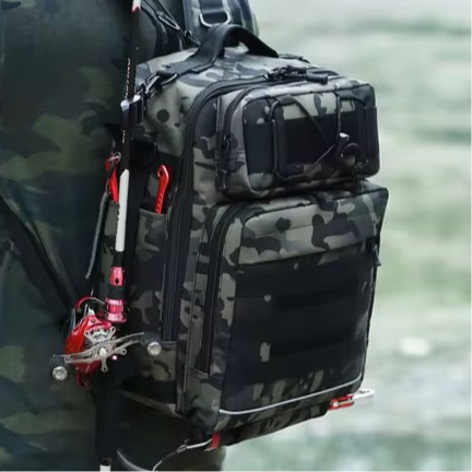 No Dink Fishing Tackle Backpack – Lightweight Tactical Fishing Bag