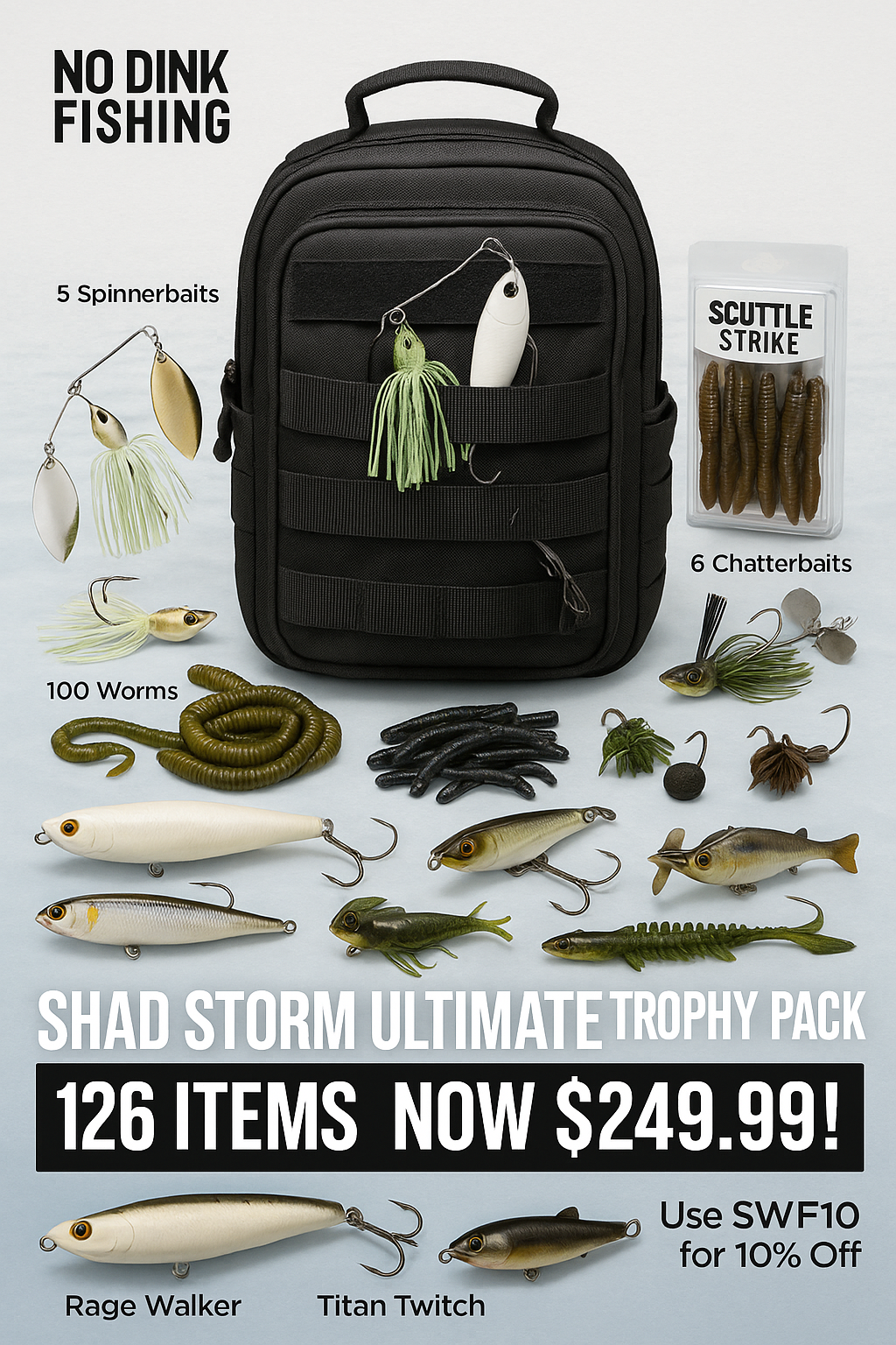 Shad Storm Hawg Hunter Kit