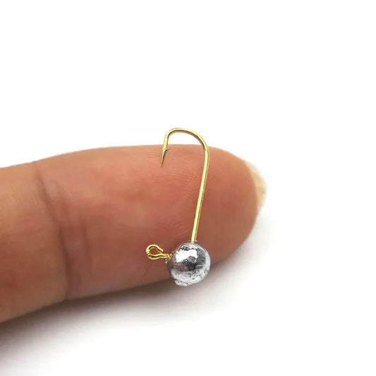 No Dink Fishing Micro Jig Head Hooks - 0.035oz to 0.18oz (10-Piece Pack)